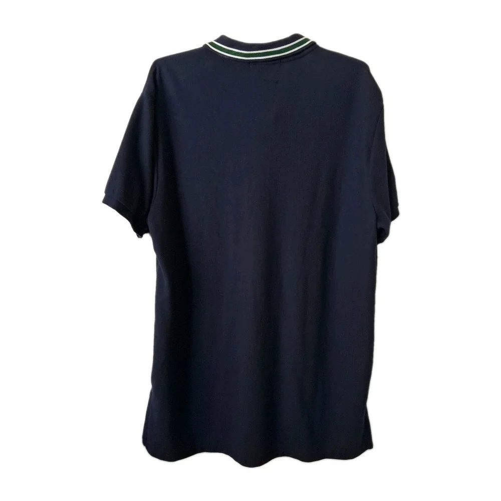 Polo Ralph Lauren Wimbledon Polo Men's Size XL Navy Big Pony Tennis Patch 2012